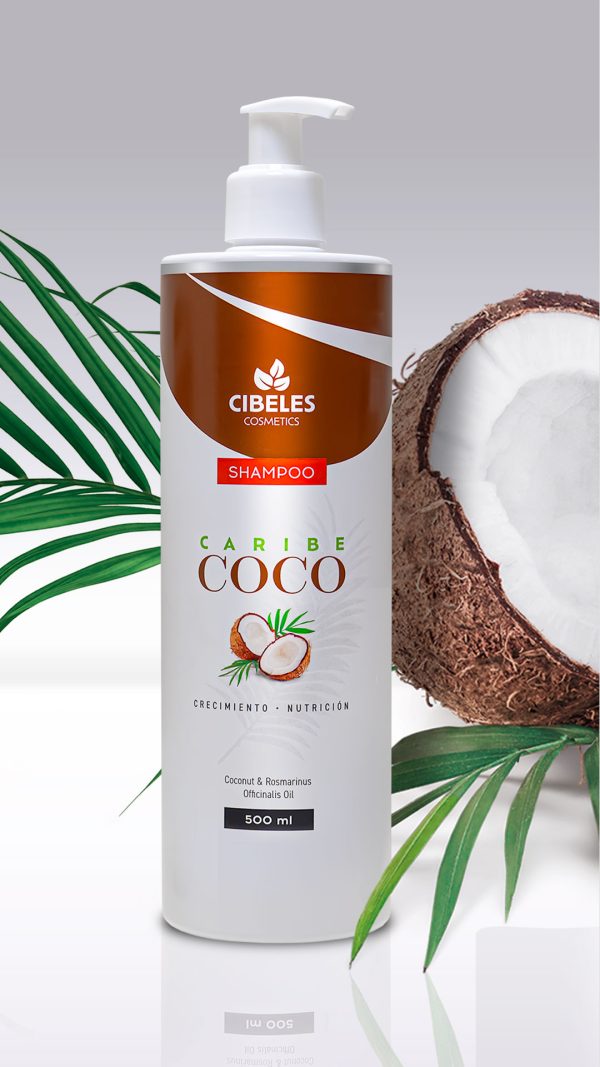 Shampoo Caribe Coco con romero
